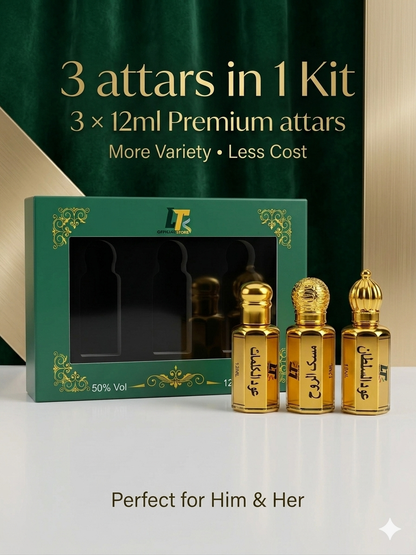 Attars Kit | 3 in 1 kit